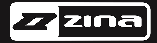 logo ZINA bialy